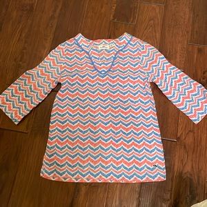 Vineyard Vines girls whale tail tunic size XS (5-6)